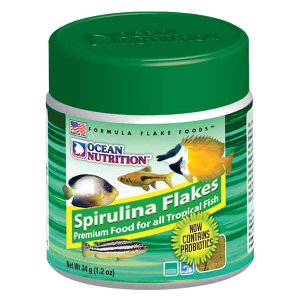 SPIRULINA FLAKES 34g Bespoke Aquariums