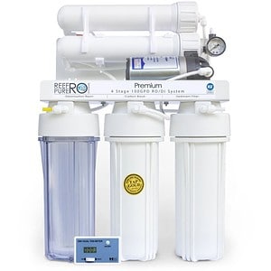 4 Stage 100GPD Premium Boosted RO/DI System
