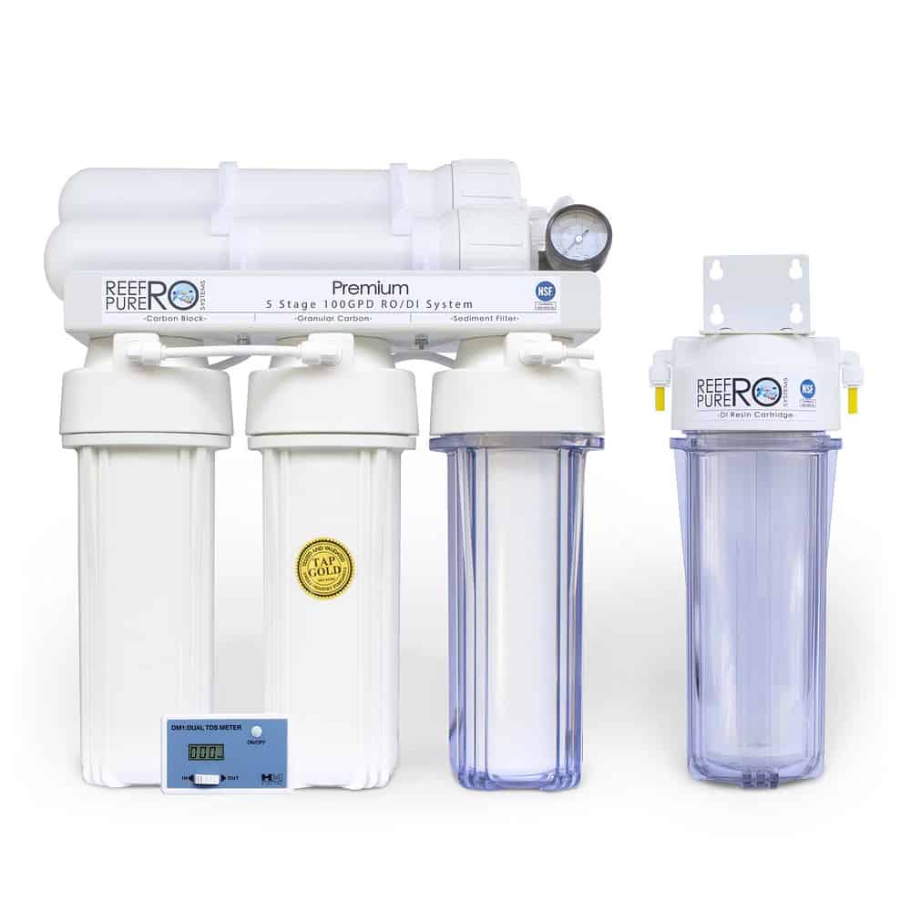 5 Stage 100GPD Premium RO/DI System