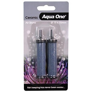Aqua One 70mm x 15mm Ceramic Air Stone – 2 Pack