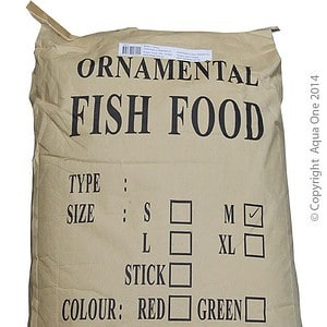 AQUA ONE ECONOMY PELLET FOOD 2MM 16KG – MINI (M) RED BAG