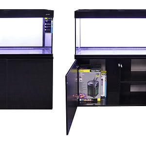 GrandView 290 Aquarium Tank Set Black