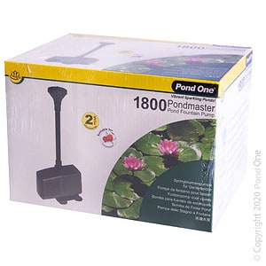 Pond One Pondmaster 1800 Fountain Pump 1800LH 2.15m Mh h
