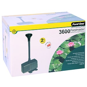 Pond One Pondmaster 3600 Fountain Pump 3500LH 3.4m Mh H head height
