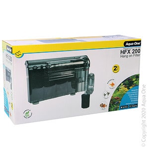 Aqua One HFX 200 Hang On Filter 600L/HR