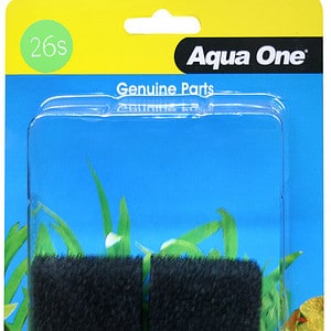 AQUA ONE SPONGE 26S – 2 PACK FOR MAXI 102F INTERNAL FILTER (25026S)