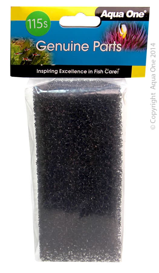 Aqua One Sponge 15ppi 1pk 115s - AquaNano 25 - 25115s