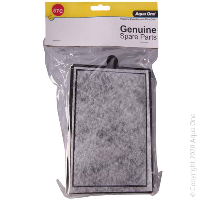 Aqua One ClearView 600 Carbon Cartridge 57c 2pk (25057C)