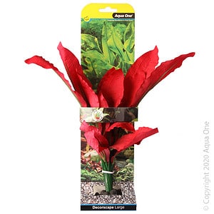 Silk Plant Amazon Red Lg