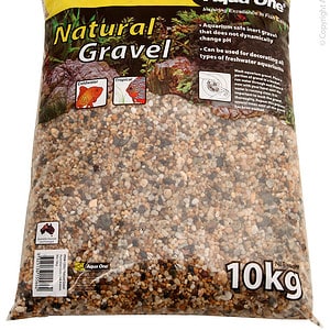 Aqua One Natural Gravel Australian Gold Dark 4-6mm Mix 10kg