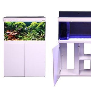 Aquatica 160 Aquarium Set White