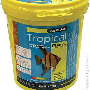 Aqua One Tropical Flake Food Bulk Bucket 3.5kg