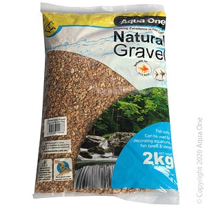 Aqua One Natural Gravel Layered Brown 2kg