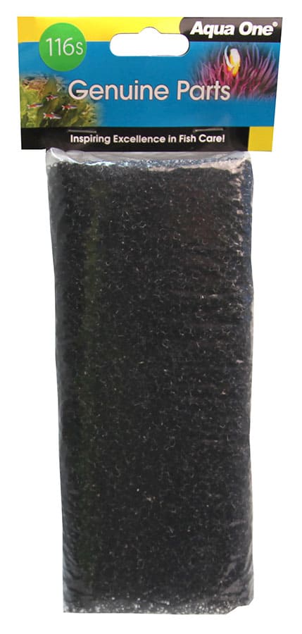Aqua One Sponge 15ppi 1pk 116s - AquaNano 30 Flora 36/42 - 25116s