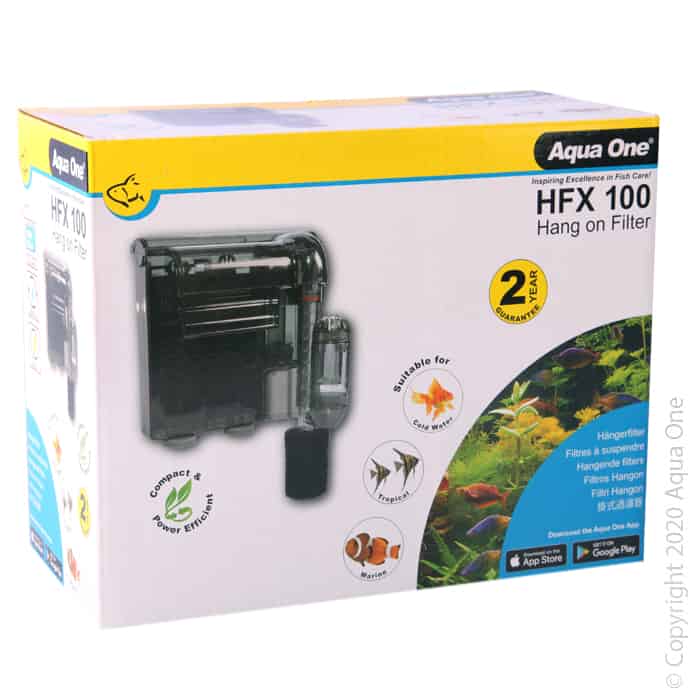 Aqua One HFX 100 Hang On Filter (100L, 350L/h)