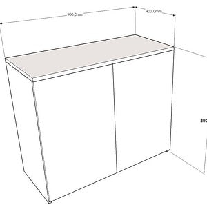 Aquatica 160 Aquarium Set White