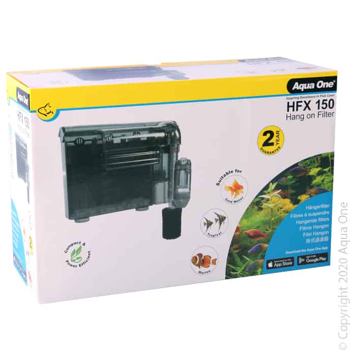 Aqua One HFX 150 Hang On Filter (150L, 500L/h)