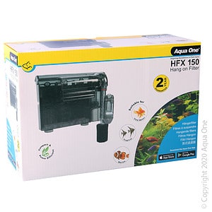 Aqua One HFX 150 Hang On Filter (150L, 500L/h)