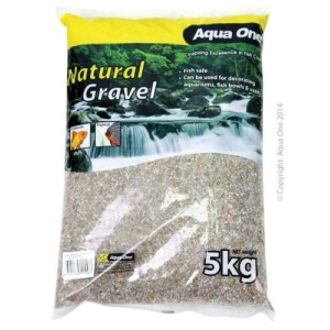 Aqua One Natural Gravel Gold Mix 5kg