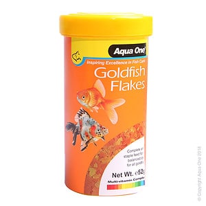 Aqua One Goldfish Flake Food 52g