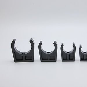 Grey DIN Pipe Clip
