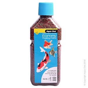 Economy Pellet Food 4mm 1100g Bottle