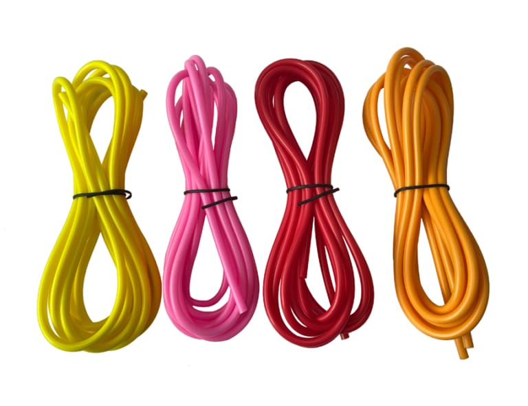 Red Sea Reef Dose Tubes 4 x 3m10 Red Yellow