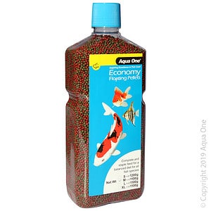 Economy Pellet Food 2mm 1100g Bottle