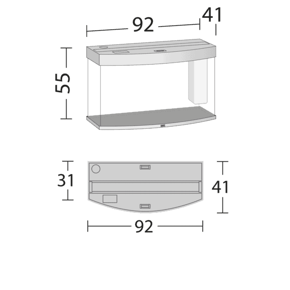 Juwel Vision 180 LED Aquarium - Image 4