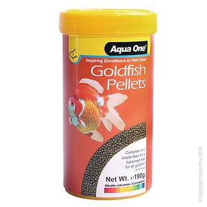 Aqua One Goldfish Pellets 190g