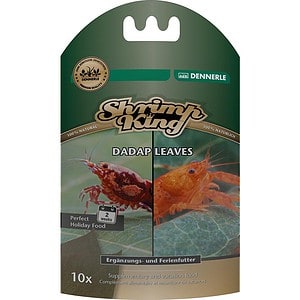 Dennerle Shrimp King DADAP Leaves – Shrimp Leaf Food – 10 Pieces