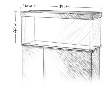 Juwel Rio 450 Cabinet Stand Light Wood - Image 9