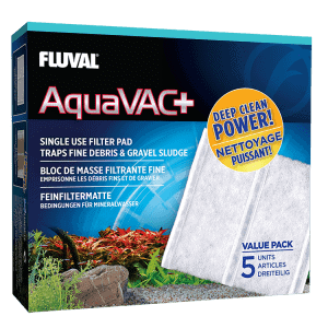 Fluval AquaVACFine Filter Pad 5 Pack