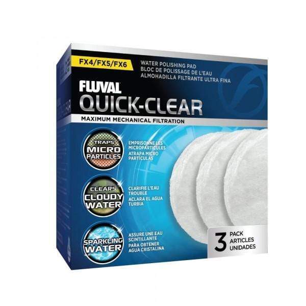 Fluval FX4/FX5/FX6 QuickClear Water Polishing Pad 3 Pack