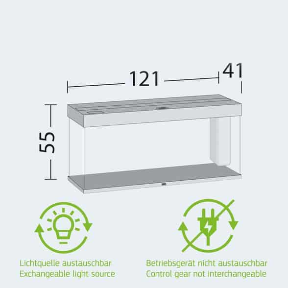 Juwel Rio 240 LED Aquarium Dark Wood - Image 9