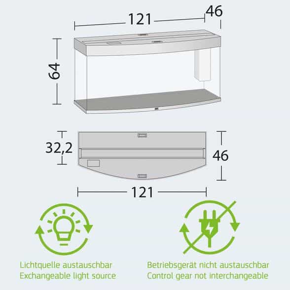Juwel Vision 260 LED Aquarium White - Image 9