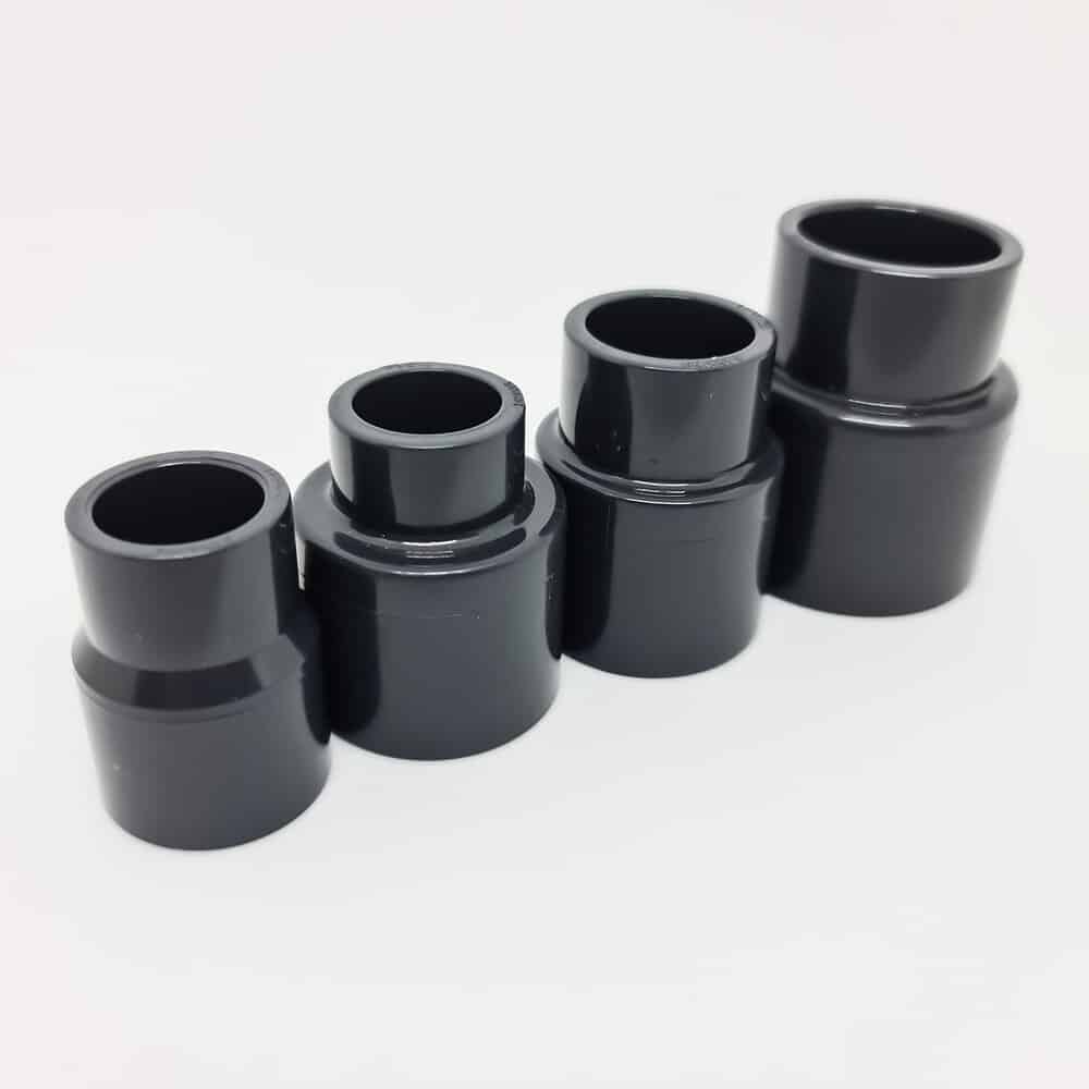 Grey DIN UPVC Reducer Coupling