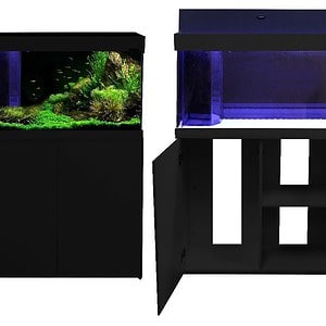 Aquatica 160 Aquarium Set Black