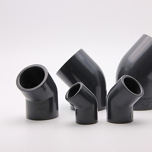 Grey DIN 45 Degree Elbow