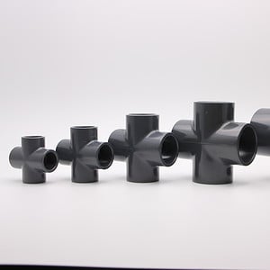 Grey DIN 4 Way Cross