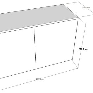 Aquatica 240 Aquarium Set White