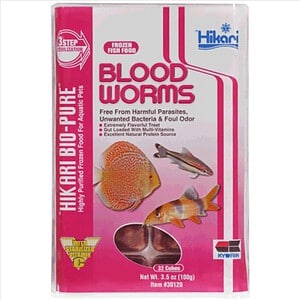 Hikari Blood Worms 100g – 32 Cubes
