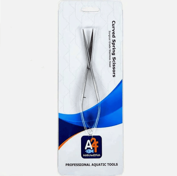 A2F Spring Scissors Curved 16cm