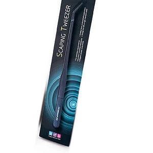 Dymax Stainless Steel Tweezers-Contra Angle