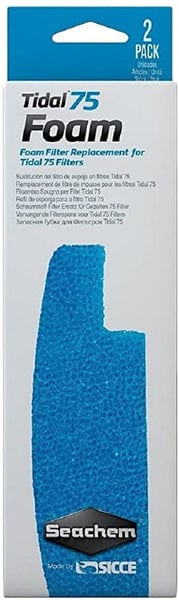 Seachem Tidal 75 Foam Sponge - 2 Pack