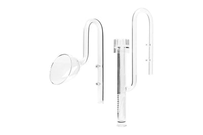 Dymax Crystal Lily Pipe Set with Surface Skimmer