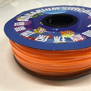 Silicone Airline Tubing Fluro Orange