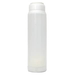 Clear Refillable DI Resin Cartridge 10″X 2.5″