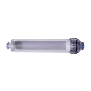 10″X 2″Clear In-Line Housing With 1/4″  Portholes