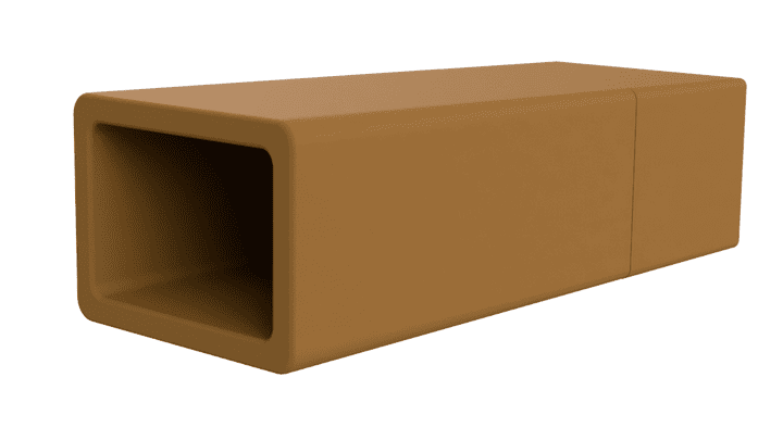 EZYCAVE - RECTANGLE | LIGHT BROWN